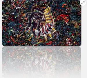 Giratina Desk Mat, TCG Playmat Gaming Mouse Pad for Card Games