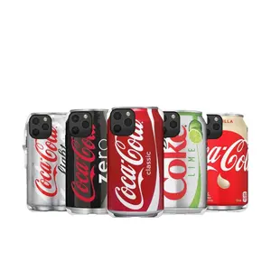 Coca-Cola Phone Case (Soda Can Design) — Compatible with iPhone 11–17 Pro Max/Plus Series and Samsung Galaxy S23– Series