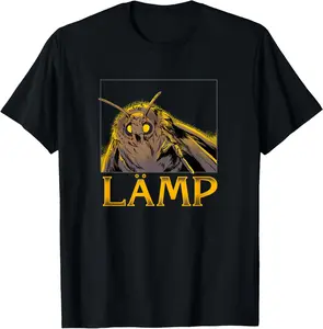 Lamp Moth Meme Lamp Shirt for Men Women T-Shirt Pure Cotton Graphic Tees: Unisex Gifts for Men