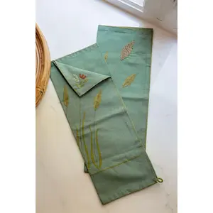 Sorghum Fields 'Embroidered' Tea Towels (Set of 2)