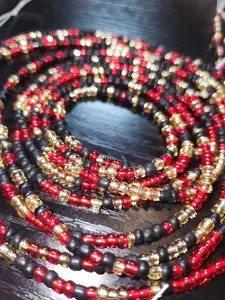 Rich 60 inch tie on waistbeads