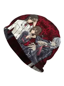 1 pc Bonnet Hats Men Women's Thin Hat Vampire Knight Theme Autumn Spring Warm Cap Hip Hop Skullies Beanies Caps