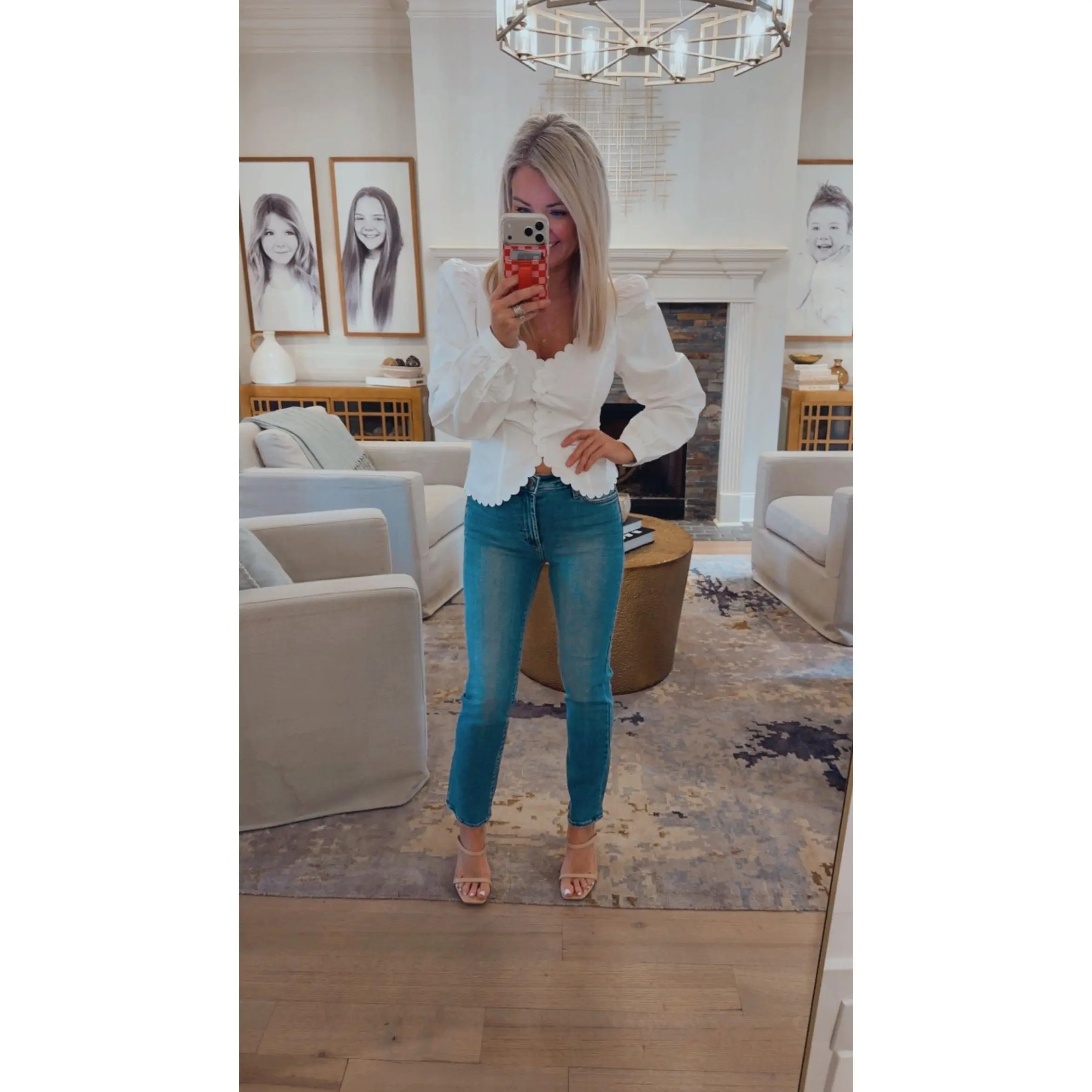 Cropped Pencil Jean