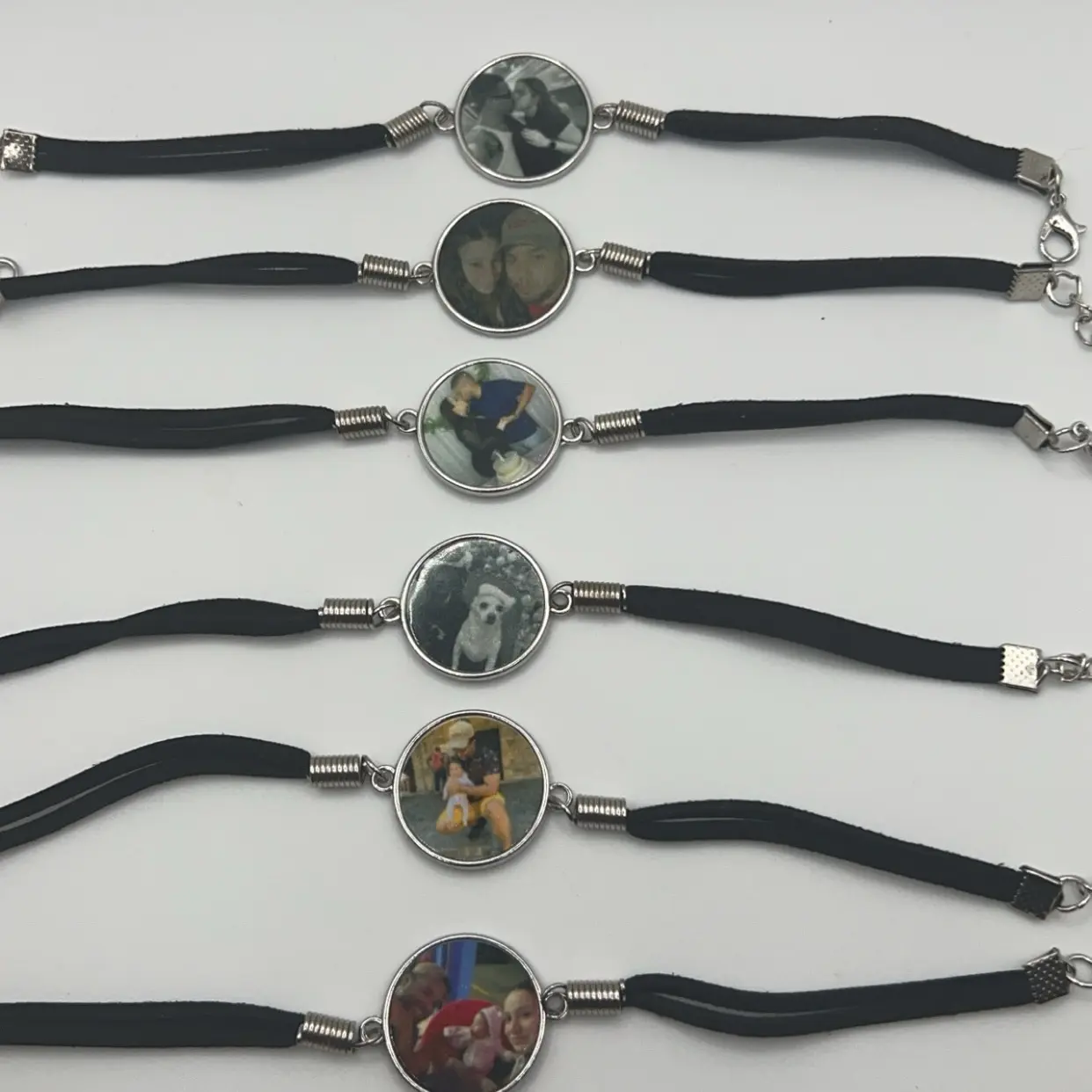 Personalized photo bracelets