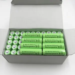 Brand New 1.2V 3000mAh AA NiMH Rechargeable Batteries, High Capacity Cells for Toys, Microphones, MP3 Players, Remotes, LED Flashlights, Wireless Mice & Keyboards