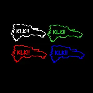 Sticker dominicano para tu auto (1) 6”x3 $12)