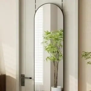 BEAUTYPEAK2 size and 2 color "Arched or  Rectangle Full Length Mirror Wall Mounted Door Mirror