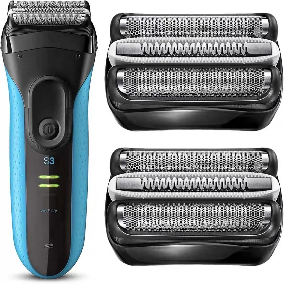 Replacement Razor Head for Braun S3 Series, Washable Blade Attachment, Compatible with Braun 32b Electric Shaver, Single Pack