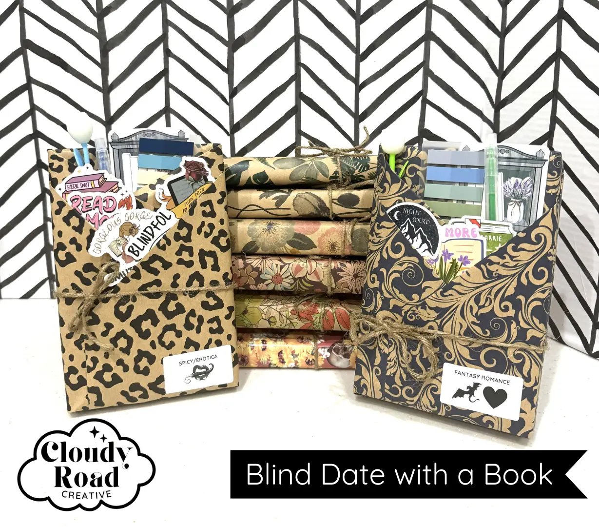 Blind Date with a Book with Annotation Supplies and Stickers