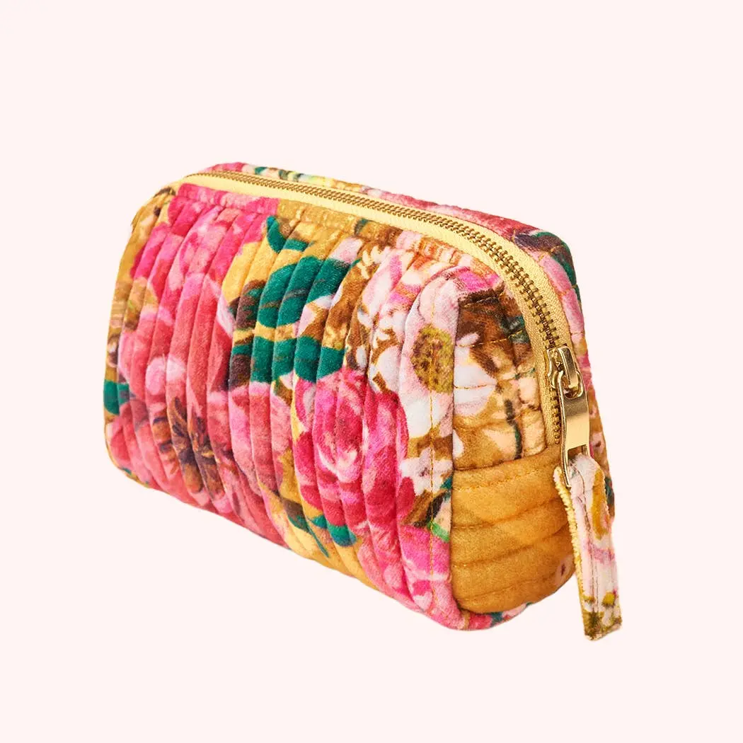 Impressionist Floral Vanity Bag