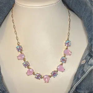 The Jasmine Jewel Candy Vibes Lavender Necklace Earring and Bracelet Jewelry Set