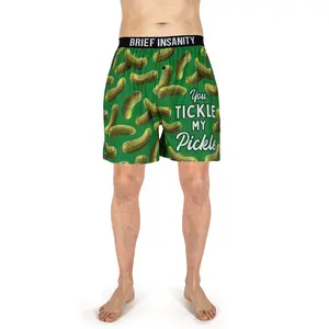 "You Tickle My Pickle" Breathable Boxer Shorts Underwear S-XXL