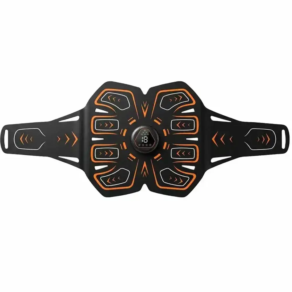 2026 New Portable Abdominal Fitness Device - Upgraded Strap, Universal Fit, Stomach Body Toning Tool, Abdominal Training Belt, Sporty Workout Gear, Waist Training Belt, Wireless Muscle Trainer for Waist-Back