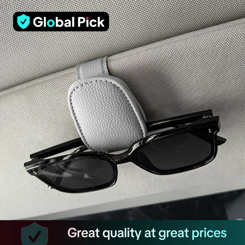 Car Sun Visor Glasses Holder, Universal Car Sun Visor Glasses Holder, Car Interior Accessories for Car Stowing & Tidying