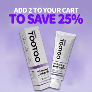 tootoo Whitening Toothpaste : Gentle Stain Removal, Niacinamide Boost 120g TikTokShopHolidayHaul