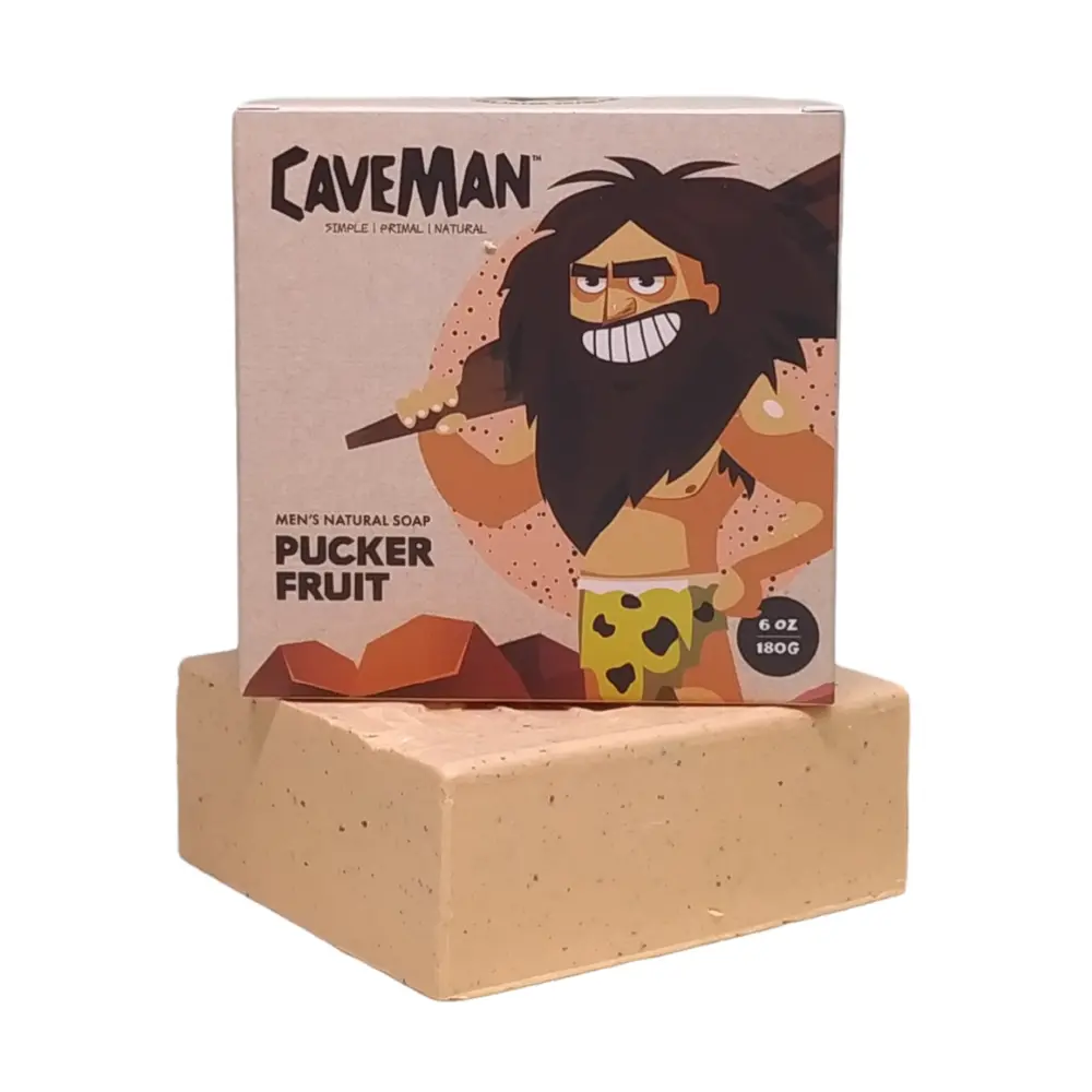 Caveman Men's Natural Soap: Pucker Fruit (180g)