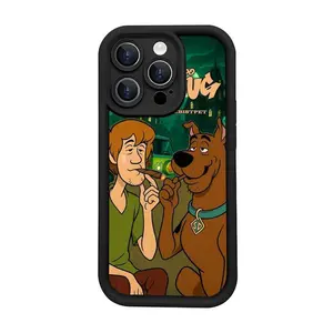 Scooby Doo Shaggy Hilarious Cartoon Phone Case Anime Fans & Horror Comedy Lovers Compatible with iPhone 17 Air 16 15 14 13 12 11 Pro Max Plus