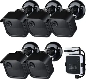 5PACK Blink Outdoor Camera Mount Bracket with Sync Module 2 Outlet Mount for Blink Outdoor 4th/3rd Camera (Blink Camera Not Include)