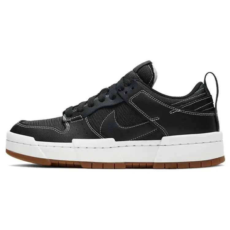 Nike Dunk Low Disrupt Black Gum Skate Shoes Women's CK6654-002