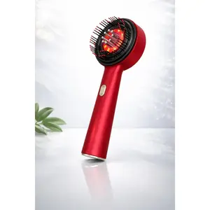 Multifunctional Massage Comb with 630nm Red Light Therapy 3 Modes for Scalp Nourishment & Daily Hair Care Relaxing Experience