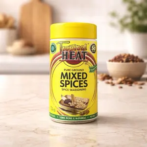 Tropical Heat Pure Ground Mixed Spices 100g Spice Seasoning for Flavor and Dip