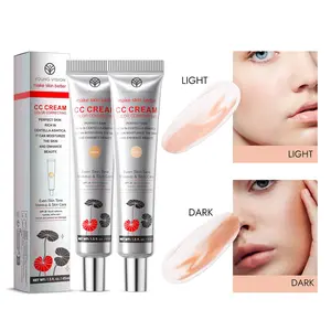 CC Cream Cc Corrector Foundation for All Skin Types, Long-Lasting Natural Makeup, Lightweight Beauty Essential, Perfect Valentine's Day Gift Set of 4