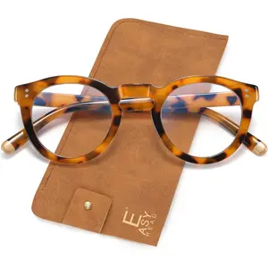 Retro Round Blue Light Blocking Reading Glasses for Women, Anti UV Readers for Women Computer Eyeglasses