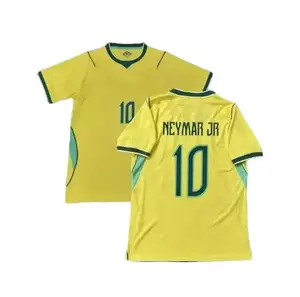 2026 New Yellow Neymarr 10 Short sleeve Soccer jersey