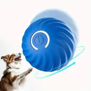 Fun Blue Orange Pet Bouncing Ball for Cats and Dogs