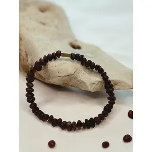 Dark Russet Amber Bracelet