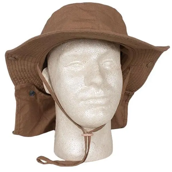 Fox Outdoor 75-38 Advanced Sun-Blocking Hot-Weather Boonie Hat for Dogs/Cats, One Size Fits Most, Blocks Sunlight