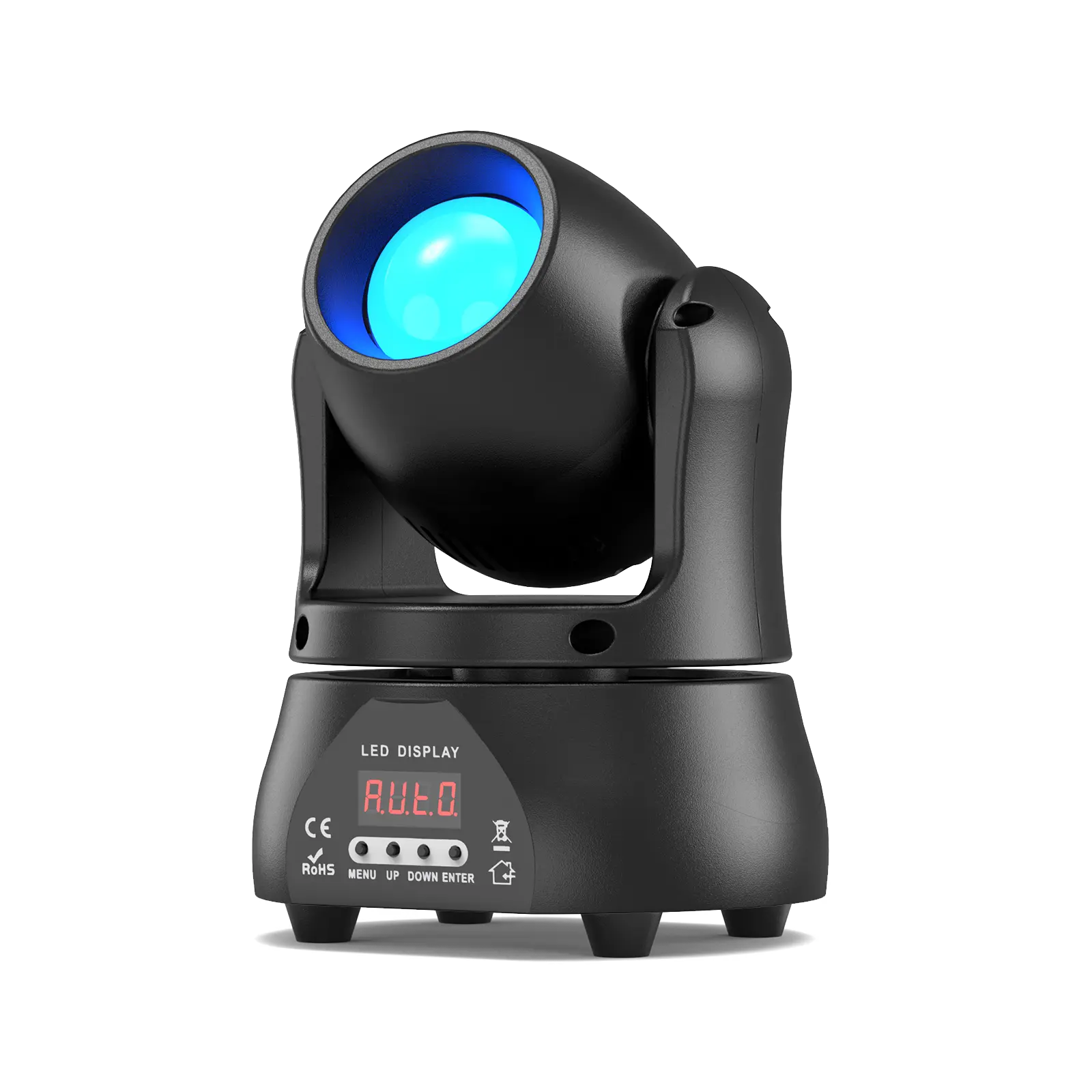 UKING 40W RGBW Mini Moving Head Beam Light – Professional DJ Stage Lighting for Party Wedding and Club Events
