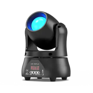 UKING 40W RGBW Mini Moving Head Beam Light – Professional DJ Stage Lighting for Party Wedding and Club Events