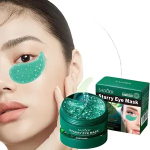 Seaweed Moisturizing Collagen Gel Eye Mask, Nourishing & Firming Eye patches, Improves Dark Circles, Wrinkles, and Eye Bags, Hydrating