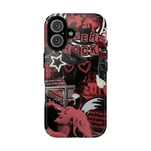 Tv girls Phone Case, Lovers rock, tv girls band, gift for her, collage Tough Phone Case Suitable for iPhone 17-11 Pro Max/Plus and  Samsung Galaxy S23-25
