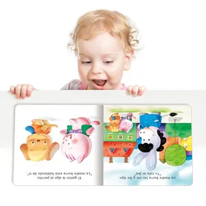 Teeny Baby Set of 10 Spanish Books, Animal-Themed Early Learning, Enhances Language Skills, Perfect Gifts for School, Christmas, Halloween