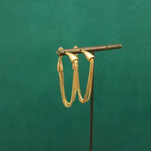Ingenious Earrings Long Tassel Earrings Loop Earrings 925 Silver Needle Fashion Accessories