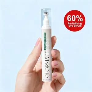 [Glormate]Caffeine Eye Serum |  Eye Roller Cream for Dark Circles ，Puffiness and fine lines with potent actives for brighter, smoother eye contour