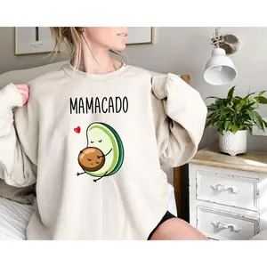 Mamacado Sweatshirt, Baby Announcement Shirt, New Mom Gift, Pregnancy Reveal Shirts, Maternity Shirts, Baby Shower Gift