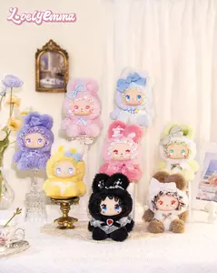 Lovely Emma Bunny Alliance Series Blind Box Figurine Keychain for Gifts