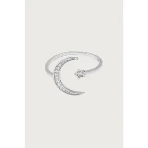 Star + Moon Ring