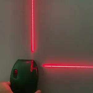 90 Degree Electronic Red Light Scale Red Light Level Green Light Level Self-leveling Parallel Line Parallel Line Suitable for Construction Portable