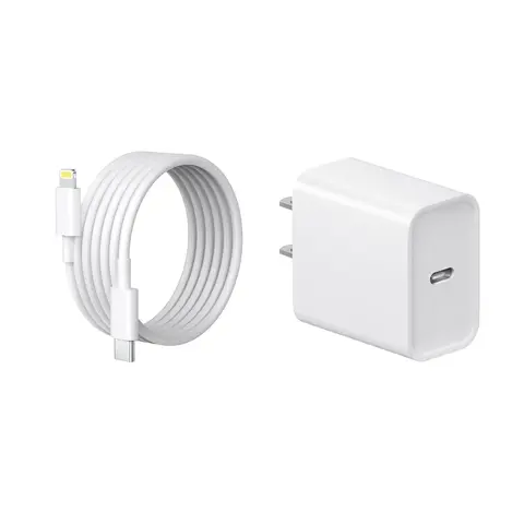 [MFi Certified] 20W Type C Fast Charger Block with 6FT USB C to Lightning Cable Compatible for iPhone 14/13/12/11 Pro Max/Xs Max/XR/X,iPad Charging for Electronic Smartphone and Cellphone