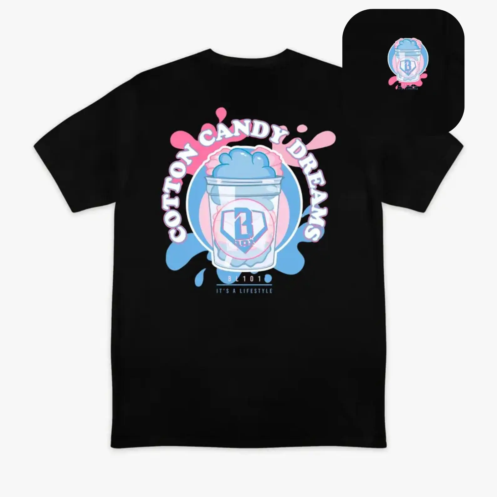 Sweet Spot Youth 2-Side Tee, Canday Dream Tee, Short Sleeve Cotton Tee, Youth Clothing, Summer Outfit