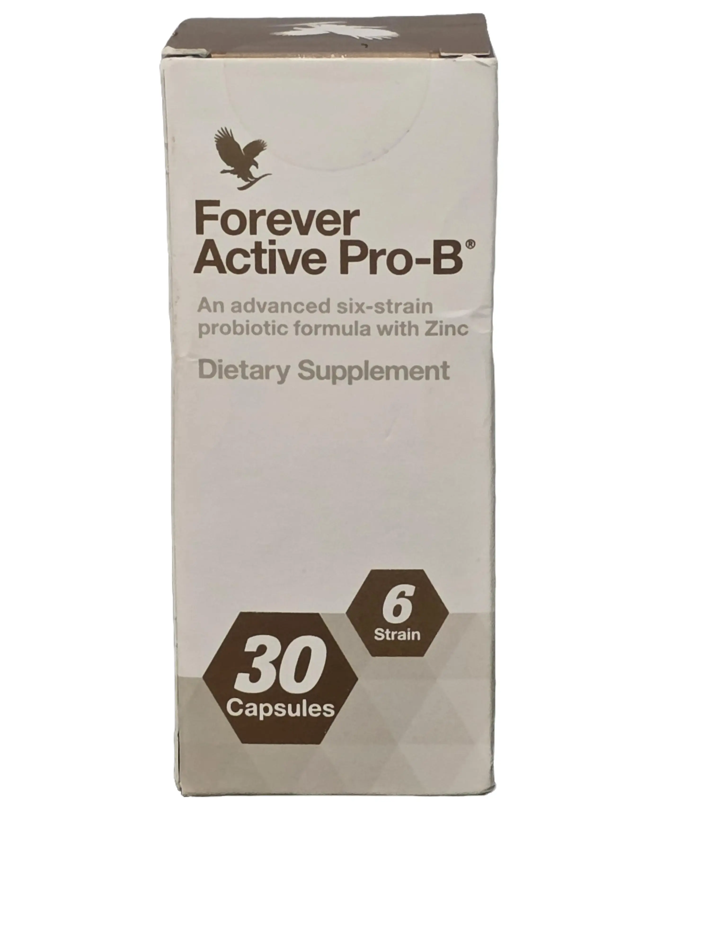Forever Active Pro-B Dietary Probiotic Supplement - Supports Healthy Digestive System, Enhances Nutrient Absorption, Boosts Immune Function with Lactobacillus Rhamnosus Active Bacteria