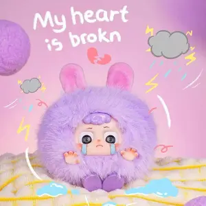 Cute Ghost Head Plush Toy Blind Box Figure, Blind Bag, Soft Stuffed Character Collectible, Perfect Gift for Kids and Adults, Fun Surprise Inside