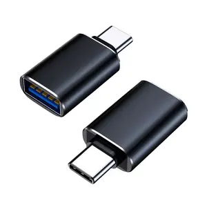 10gbps Usbc Male to USB 3.2 Female Adapter, Type C Adapter for Macbook Pro and iPhone 16 Pro Max, Lightning Fast Data Transfer and Universal Compatibility