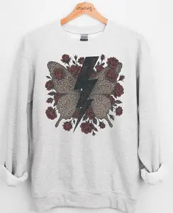 Butterfly Roses Graphic Top