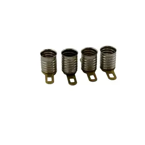 Rebaydo 4pcs E5 Female Midget Screw Socket with Solderable Tabs