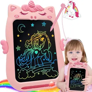 Easter Gift Toys for 1 2 3 Year Old Girl Gifts,10IN LCD Writing Tablet for Kids,Toddler Toys Age 1-2 Drawing Tablet,Doodle Board for Baby Girls Toys Age 4-5,Educational Learning Toys for Christmas Birthday Gifts